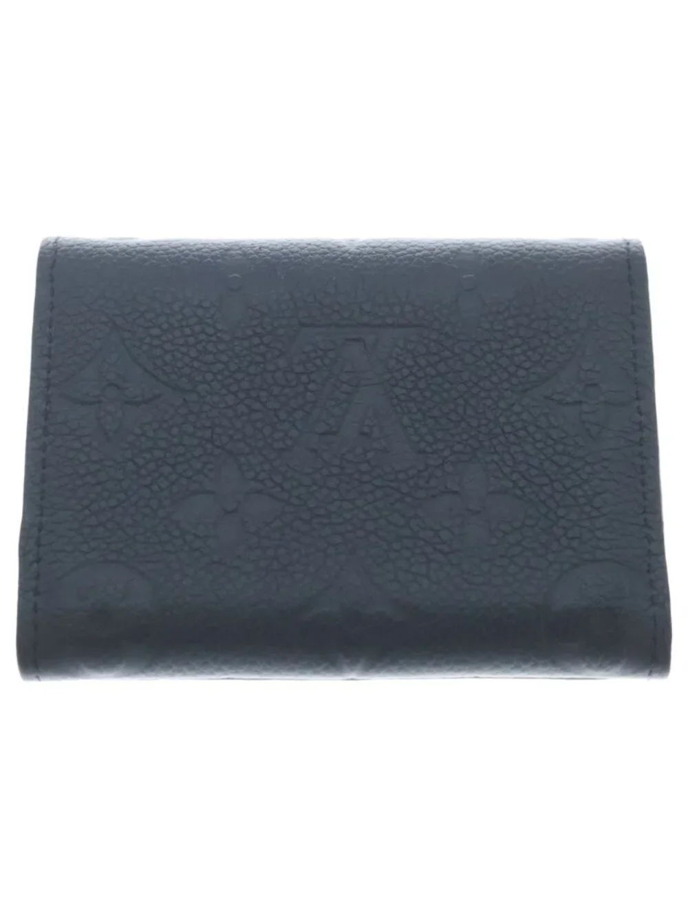 Louis Vuitton Monogram Empreinte Envelope Business Card Holder Case Black
